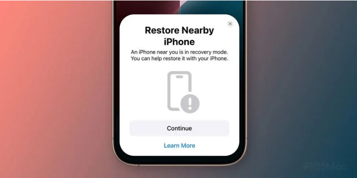 博兴苹果手机维修分享iOS 18无线恢复功能可用另一部iPhone恢复变砖的iPhone 16 